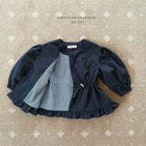 ［Melikey］Momo frill burberry jacket