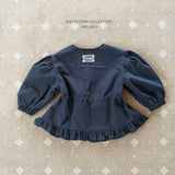 ［Melikey］Momo frill burberry jacket