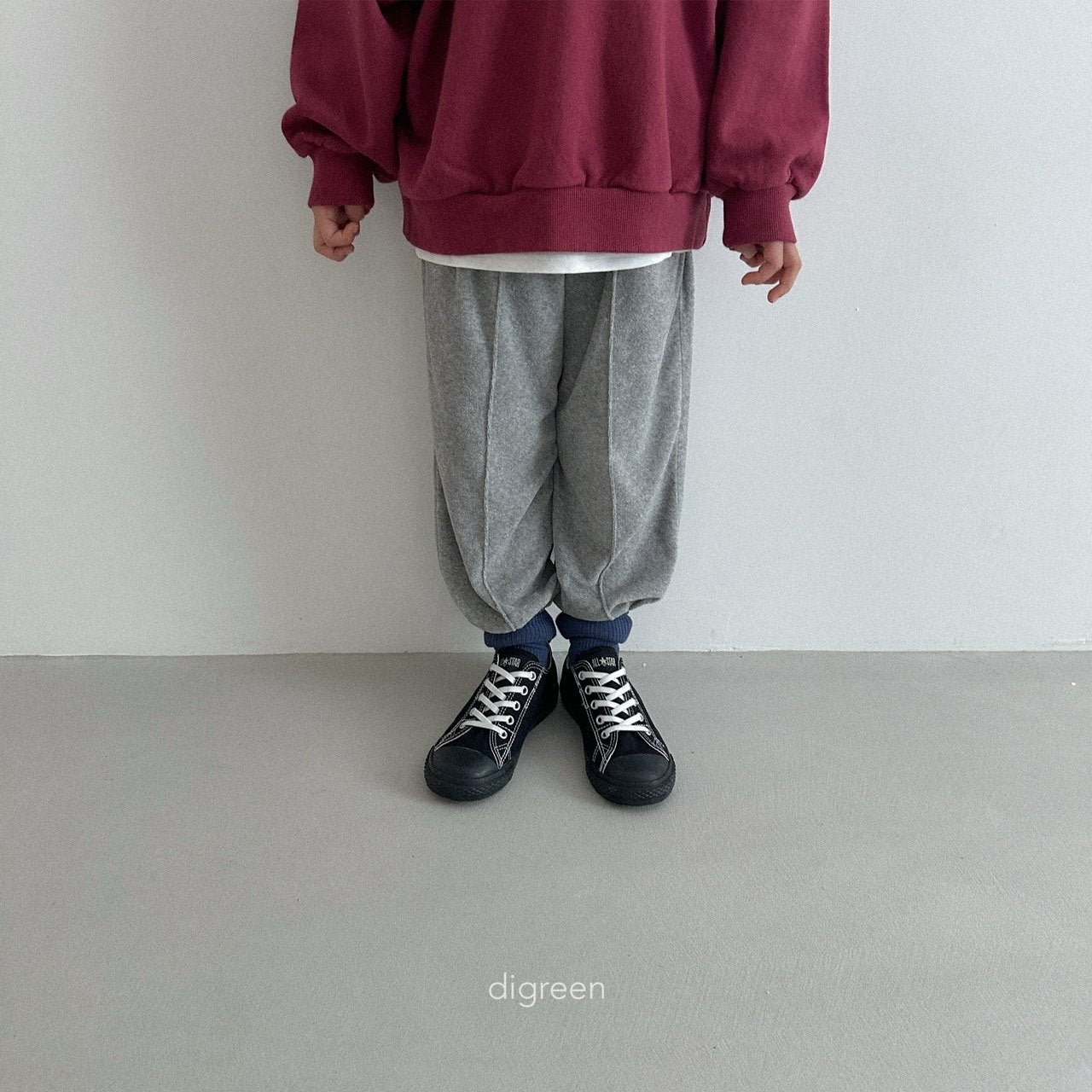 ［digreen］Terry jogger pants