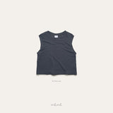 ［melmel］Linen sleeveless tops