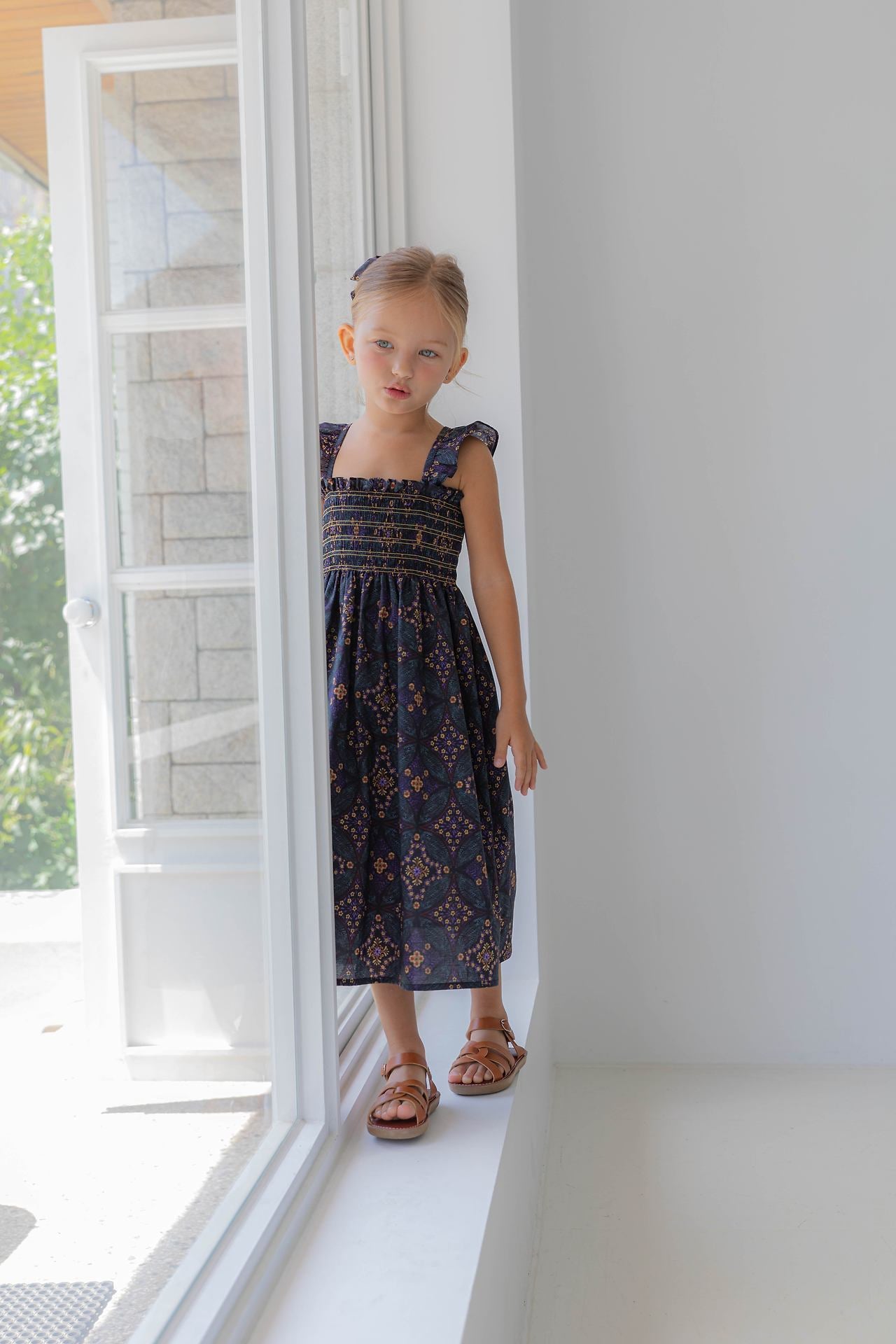 ［lenua］Bella smock one-piece