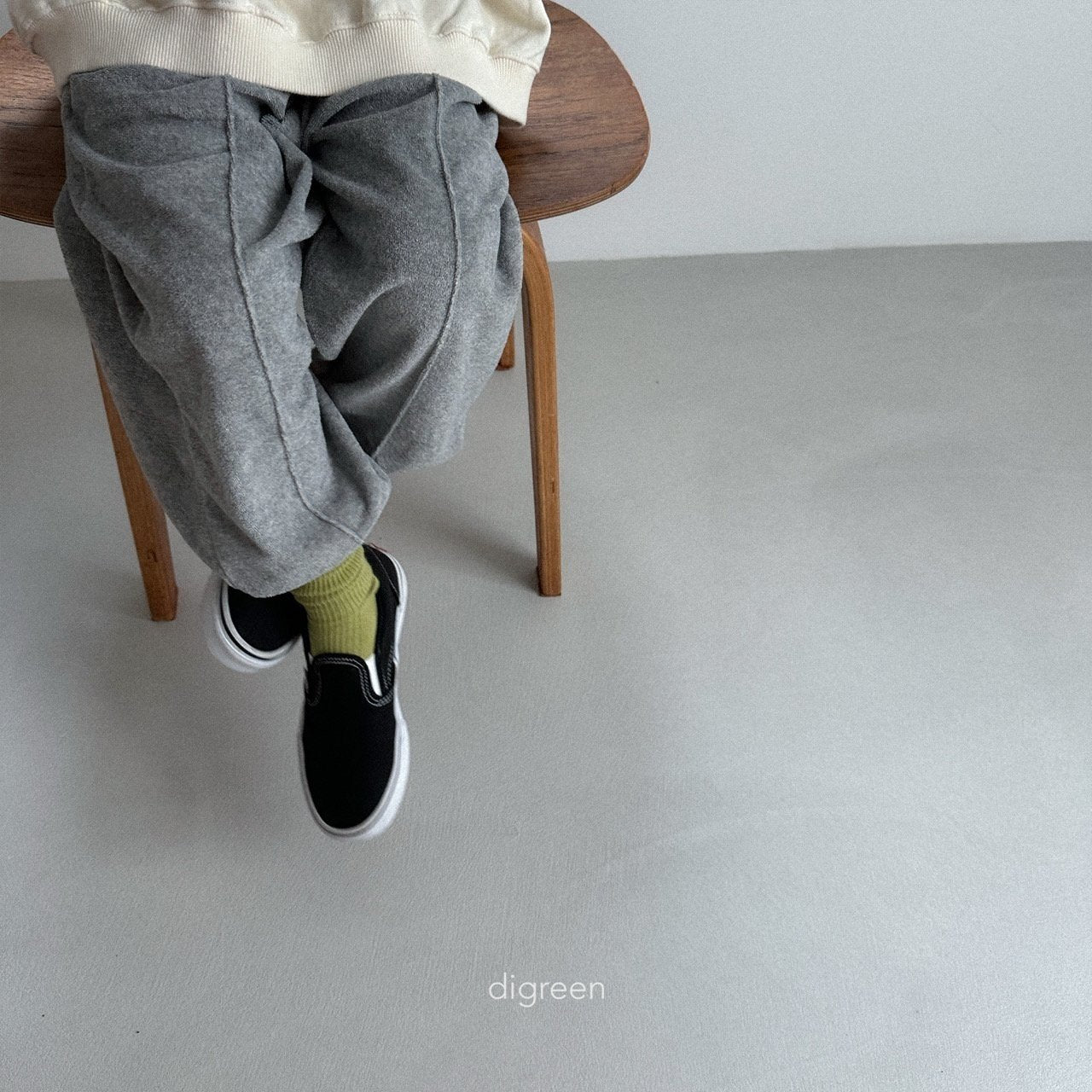 ［digreen］Terry jogger pants