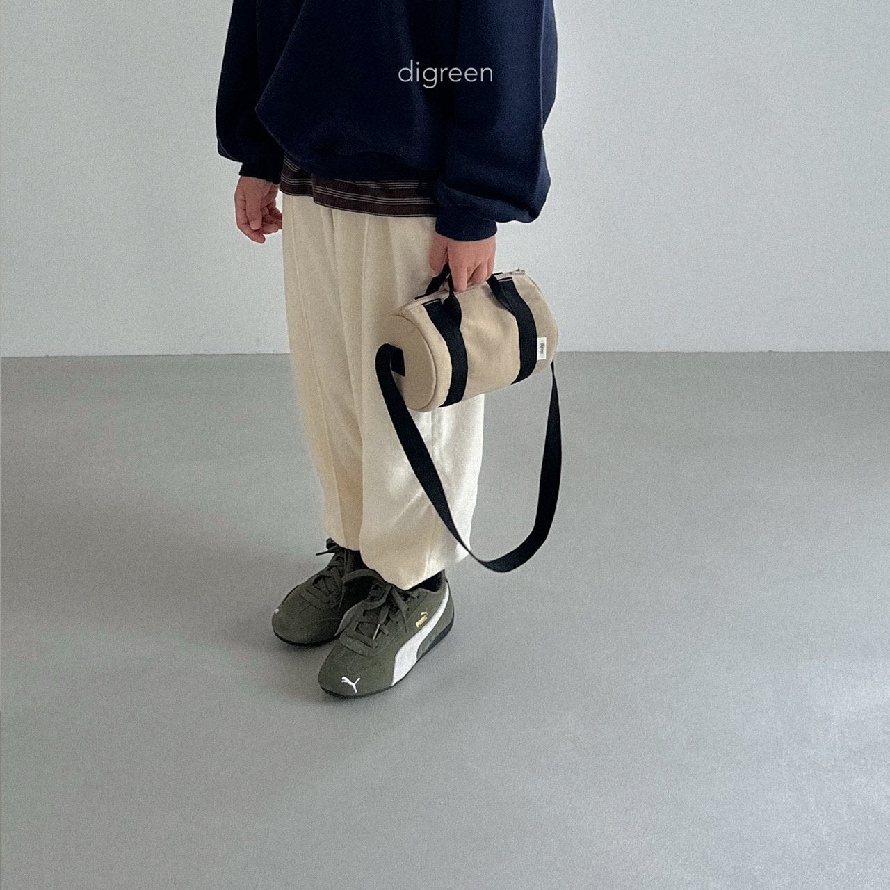 ［digreen］Terry jogger pants