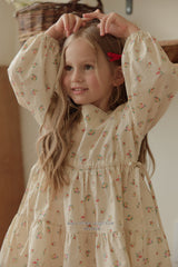 ［Melikey］Vintage flower one-piece