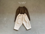 ［La.camel］Daily warm pants