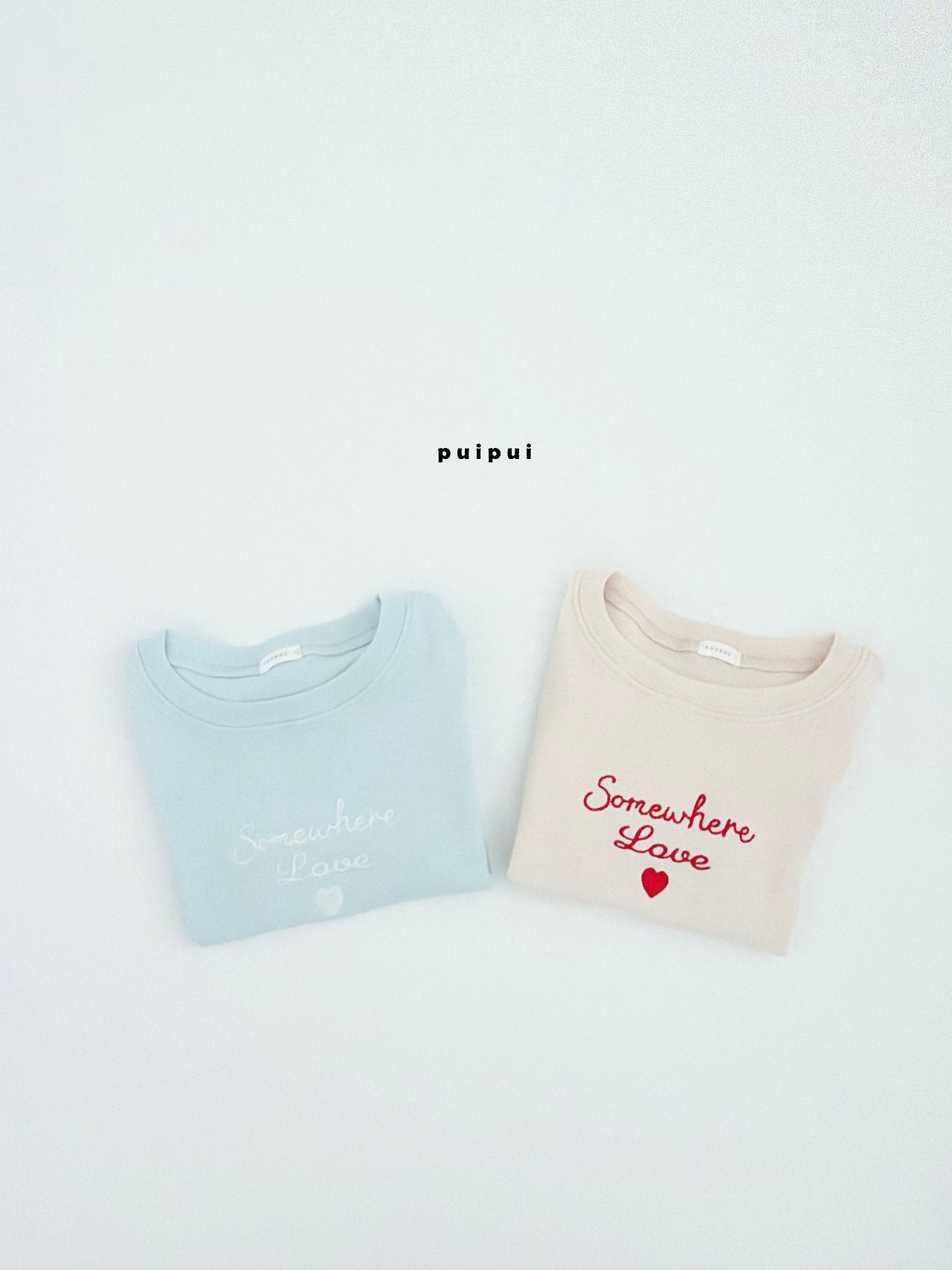 ［puipui］Somewhere love tee