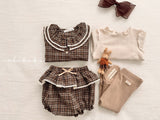 ［valubebe］Petit check frill bloomer (baby)