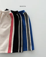 ［Bonito］Line straight pants