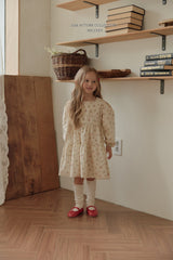 ［Melikey］Vintage flower one-piece