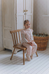 ［ROA］Quilting lace pants