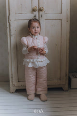 ［ROA］Quilting lace vest