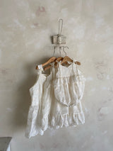 ［Anne shirley］Ruby lace rompers