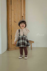 ［OREN］Brunel check bloomer skirt