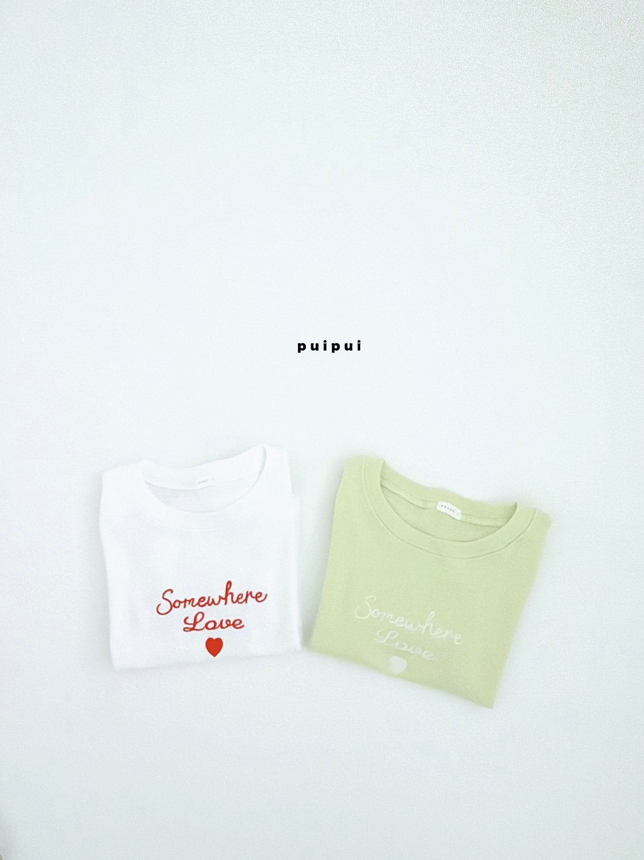 ［puipui］Somewhere love tee