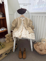 ［Melikey］Vintage flower one-piece