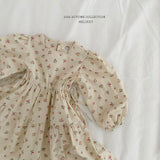［Melikey］Vintage flower one-piece