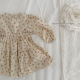 ［Melikey］Vintage flower one-piece