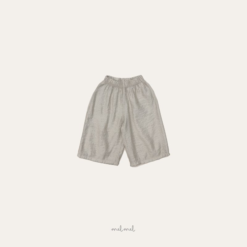 ［melmel］Summer ankle pants