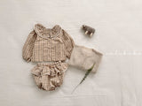 ［valubebe］Petit check frill bloomer (baby)