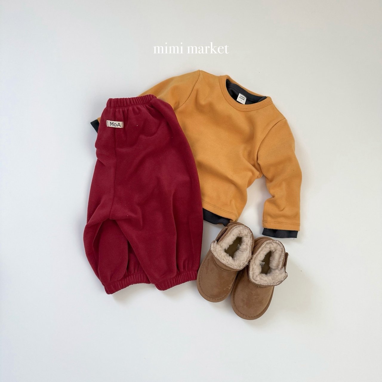 [mimi market] Peach daily  tee