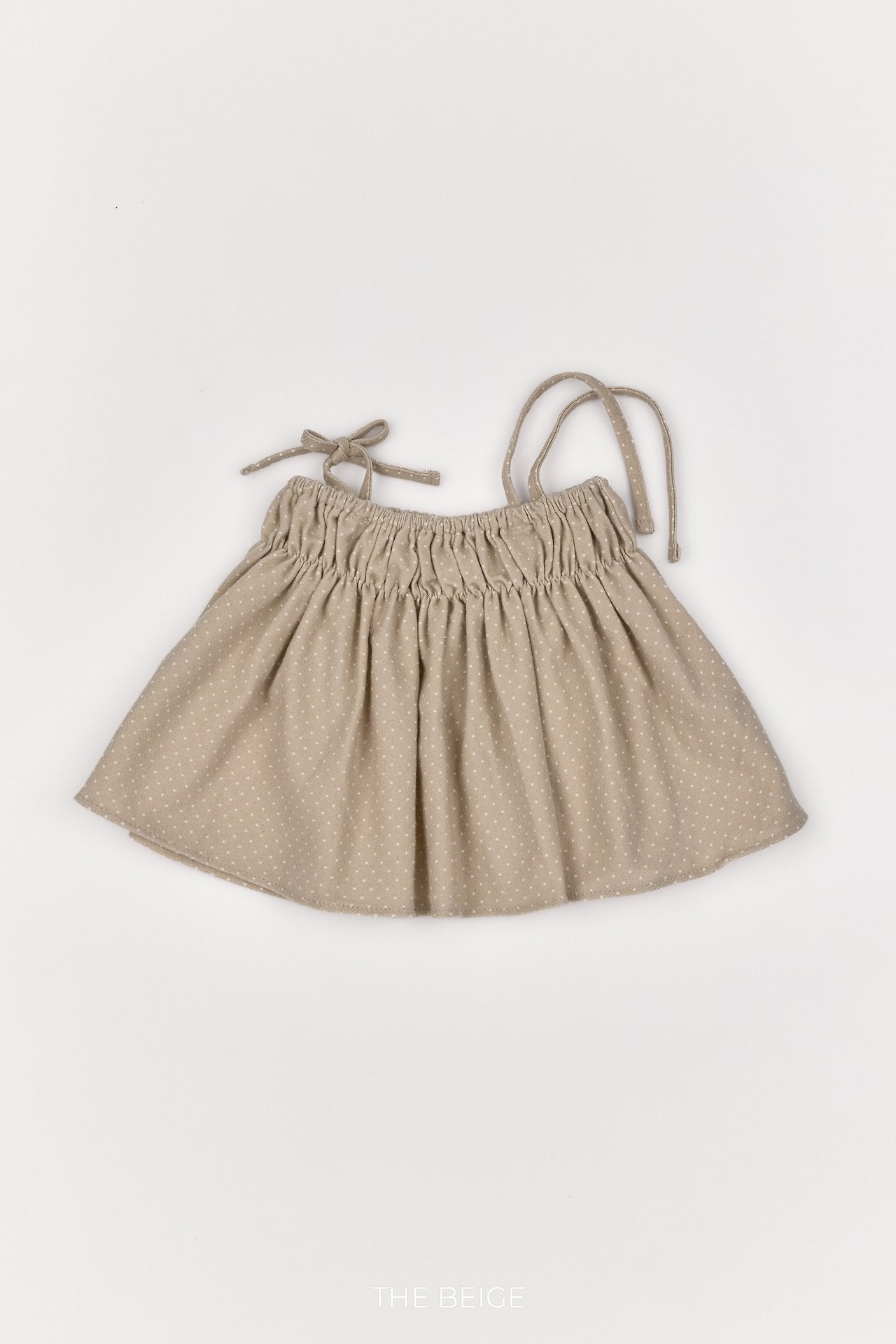 ［The beige］Dot Bustier
