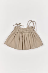［The beige］Dot Bustier