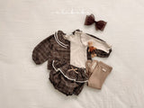 ［valubebe］Petit check frill bloomer (baby)