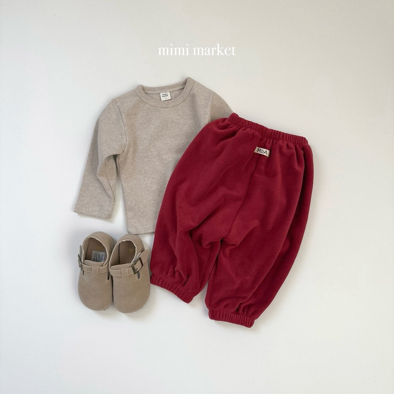 [mimi market] Peach daily  tee