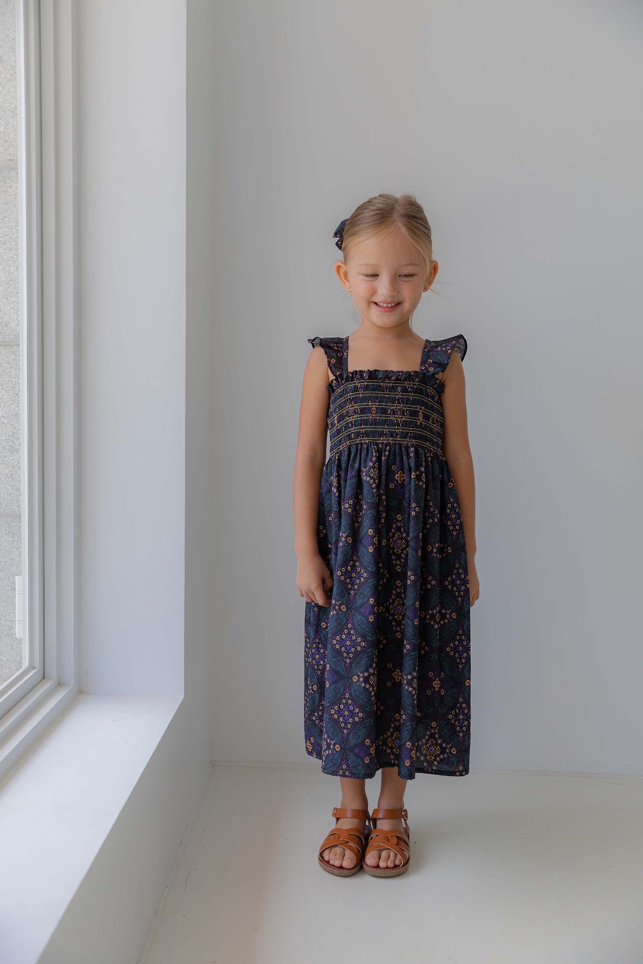 ［lenua］Bella smock one-piece