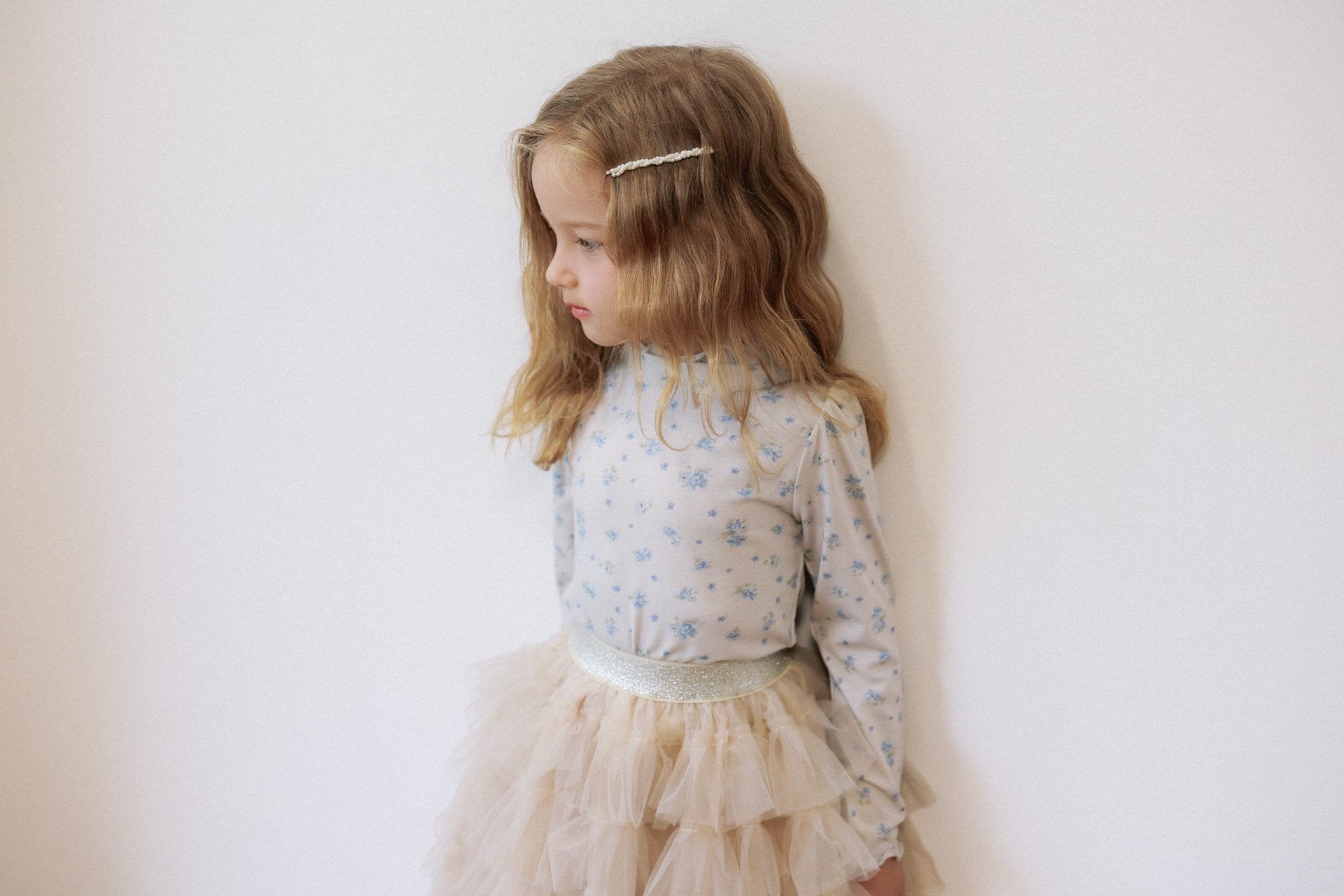 ［azalea］Blossom tencel tee (baby & kids)
