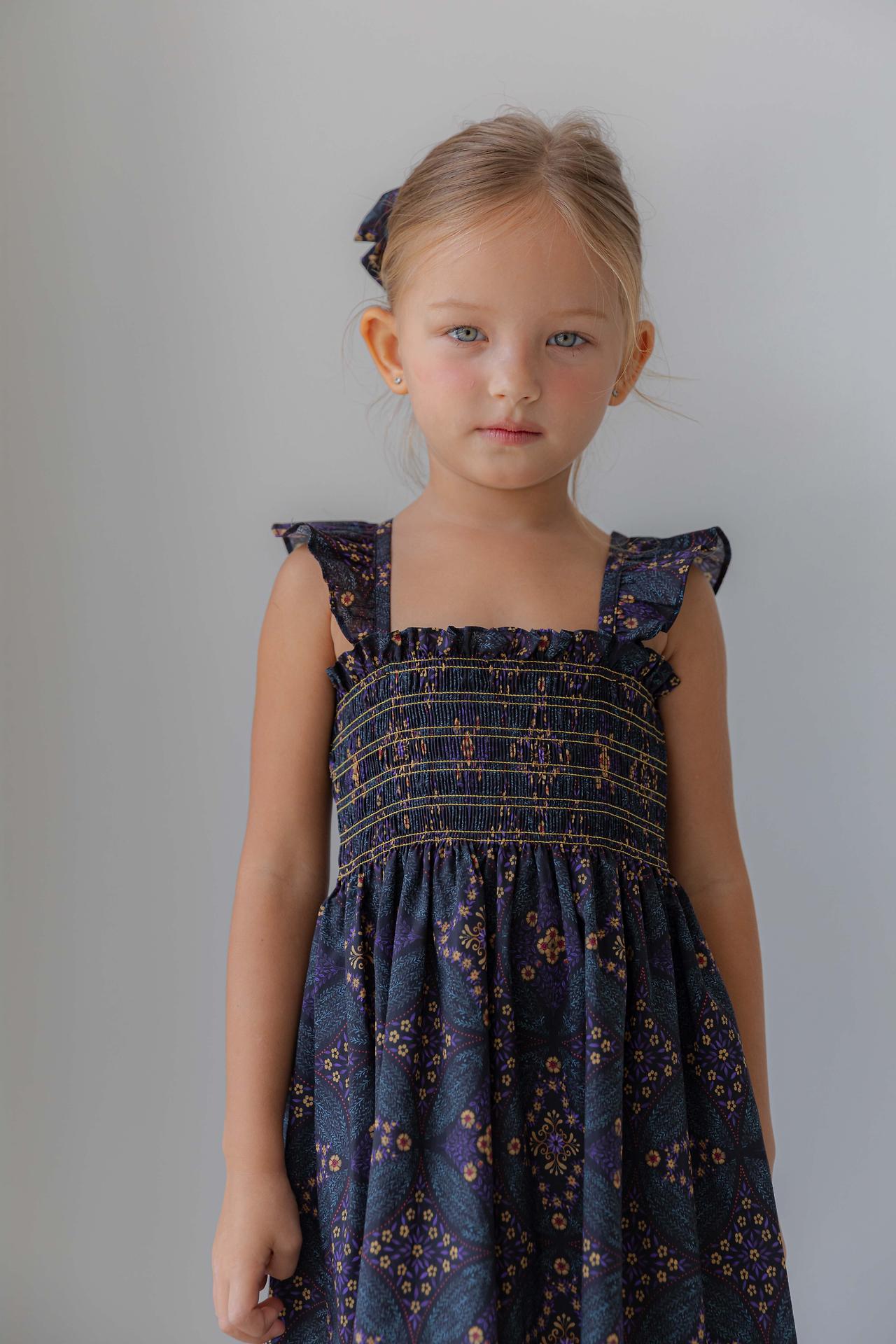 ［lenua］Bella smock one-piece