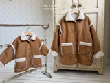 ［La.camel］Teddy reversible mouton jacket (kids)