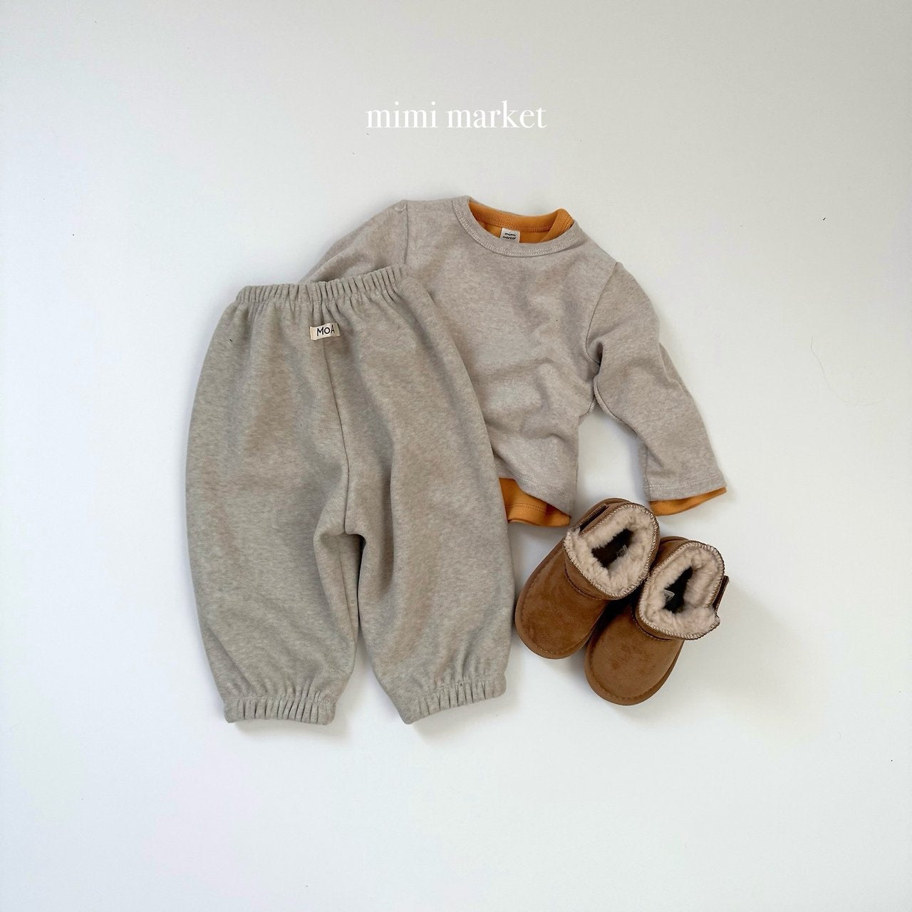 [mimi market] Peach daily  tee