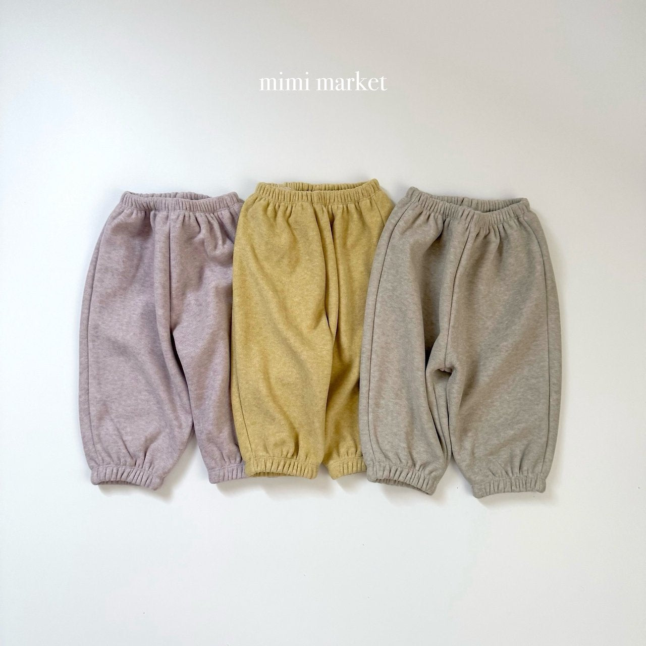 [mimi market] Mink terry pants