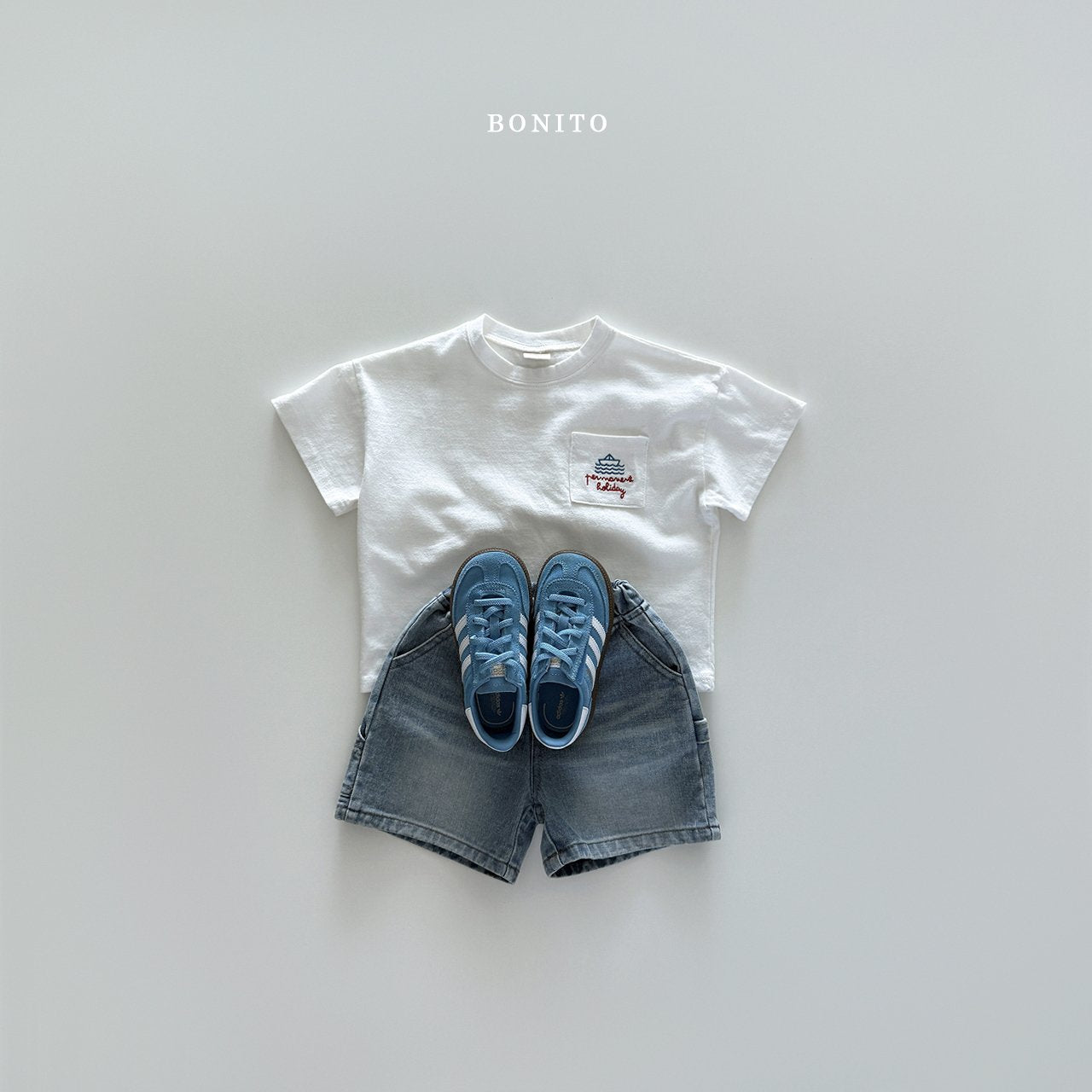 ［Bonito］Sailing vessel pocket tee