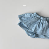［onu］Denim skirt pants