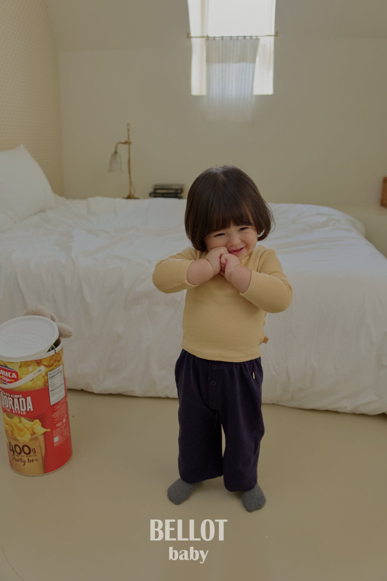 ［BELLOT］Luna button pants (baby)