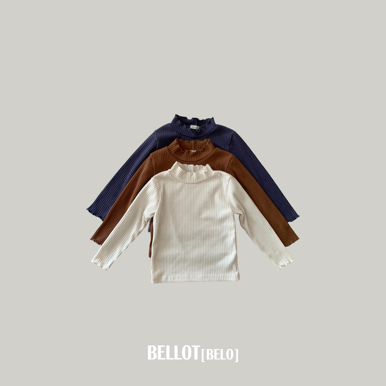 ［BELLOT］Mellow warm tops (kids)