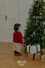 ［BELLOT］Alpha wool cardigan (baby)