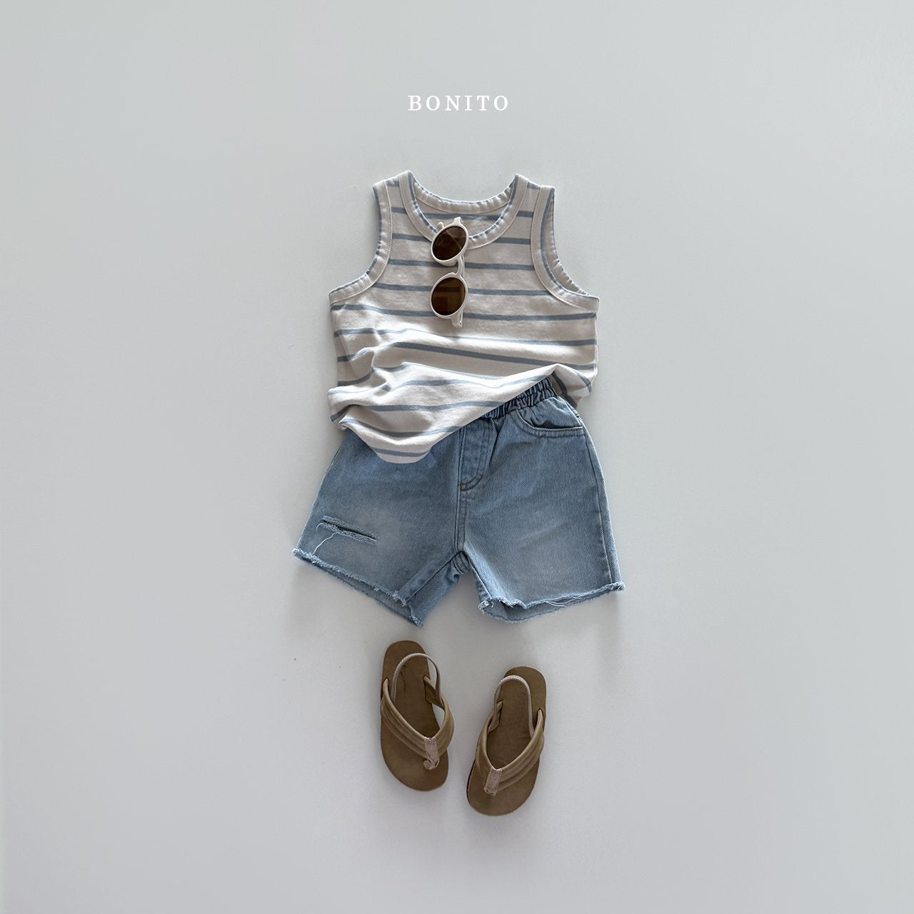 ［Bonito］Cutting denim pants