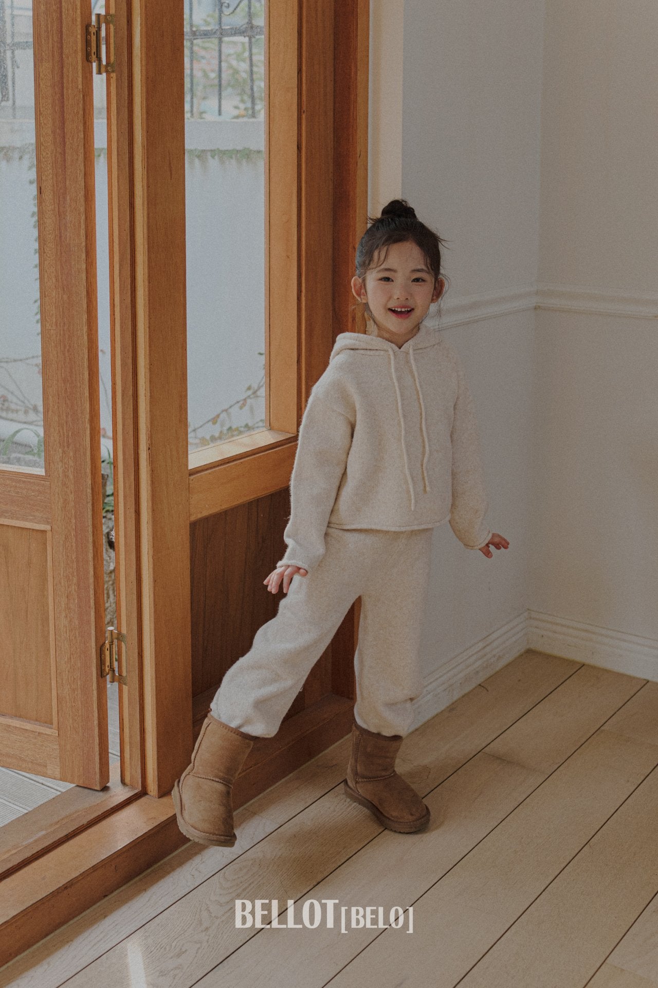 ［BELLOT］Uno knit pants (kids)