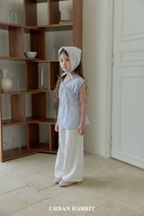 ［URBAN RABBIT］Frill flower blouse
