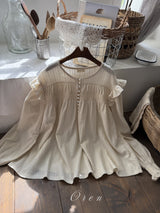 ［OREN］Miel smock blouse (mom)