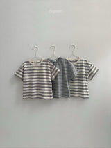 ［digreen］Multi stripe tee