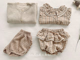 ［valubebe］Petit check frill bloomer (baby)
