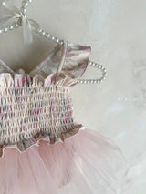 ［OREN］Flora tulle swim wear