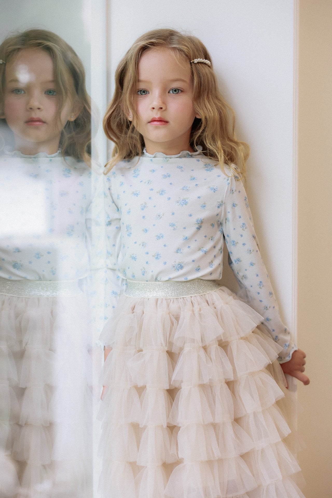 ［azalea］Blossom tencel tee (baby & kids)