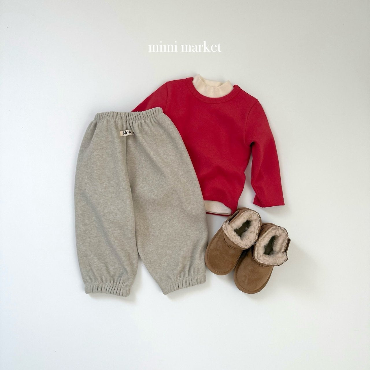 [mimi market] Peach daily  tee