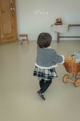 ［OREN］Brunel check bloomer skirt