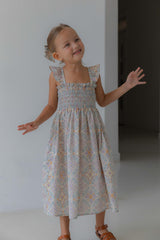 ［lenua］Bella smock one-piece